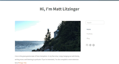 Desktop Screenshot of mlitzinger.com